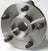 Timken 513107 Wheel Bearing and Hub Assembly - Front