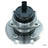 Timken HA590040 Wheel Bearing and Hub Assembly - Rear