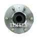 Timken HA590158 Wheel Bearing and Hub Assembly - Rear