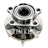 Timken HA590183 Wheel Bearing and Hub Assembly - Rear