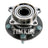 Timken HA590193 Wheel Bearing and Hub Assembly - Rear