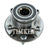 Timken HA590228 Wheel Bearing and Hub Assembly - Front