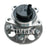 Timken HA590287 Wheel Bearing and Hub Assembly - Rear Right