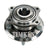 Timken HA590358 Wheel Bearing and Hub Assembly - Rear