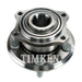 Timken HA590358 Wheel Bearing and Hub Assembly - Rear