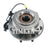 Timken HA590437 Wheel Bearing and Hub Assembly - Front