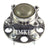 Timken HA590640 Wheel Bearing and Hub Assembly - Rear