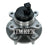 Timken HA593550 Wheel Bearing and Hub Assembly - Front
