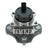 Timken HA594245 Wheel Bearing and Hub Assembly - Rear