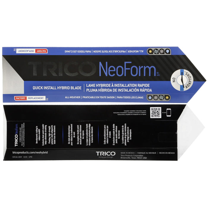 Trico 16-2812 Windshield Wiper Blade - Front or Left
