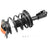 Monroe 171822 Suspension Strut and Coil Spring Assembly - Front
