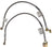 Rancho RS6249 Brake Hydraulic Hose - Front