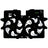 Continental FA70168 Dual Radiator and Condenser Fan Assembly