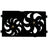 Continental FA70174 Dual Radiator and Condenser Fan Assembly
