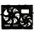 Continental FA70833 Dual Radiator and Condenser Fan Assembly