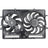 VDO FA70926 Dual Radiator and Condenser Fan Assembly