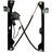 Continental WL41444 Power Window Motor and Regulator Assembly - Rear Left