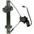 Continental WL41716 Power Window Motor and Regulator Assembly - Rear Left