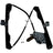 Continental WL41874 Power Window Motor and Regulator Assembly - Front Left