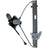 Continental WL48584 Power Window Motor and Regulator Assembly - Rear Left