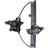 Continental WR40051 Window Regulator - Rear Left
