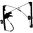 Continental WR40825 Window Regulator - Front Right