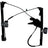 Continental WR40826 Window Regulator - Front Left