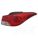 TYC 11-11831-00-9 Tail Light Assembly - Right Outer
