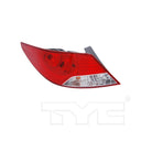 TYC 11-11942-00 Tail Light Assembly - Left
