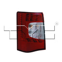 TYC 11-6435-00-9 Tail Light Assembly - Right
