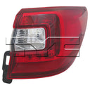 TYC 11-6717-01-9 Tail Light Assembly - Right Outer