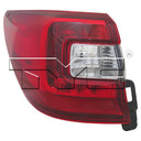 TYC 11-6718-01-9 Tail Light Assembly - Left Outer