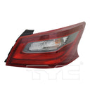 TYC 11-6887-90 Tail Light Assembly - Right Outer