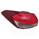 TYC 11-6968-00-9 Tail Light Assembly - Left Outer