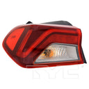 TYC 11-9214-00-9 Tail Light Assembly - Left Outer