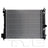 TYC 13840 Radiator - Front Center or Primary