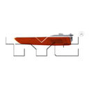 TYC 18-6085-00 Side Marker Light Assembly - Front Right