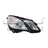 TYC 20-12235-00 Headlight Assembly - Right
