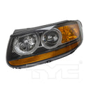 TYC 20-12364-00 Headlight Assembly - Left
