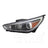 TYC 20-16334-00 Headlight Assembly - Left