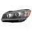 TYC 20-16646-00 Headlight Assembly - Left