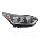 TYC 20-17353-00-9 Headlight Assembly - Right