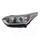 TYC 20-17354-00-9 Headlight Assembly - Left