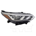 TYC 20-17513-00 Headlight Assembly - Right
