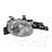 TYC 20-3006-01 Headlight Assembly - Right