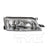 TYC 20-5061-00 Headlight Assembly - Right