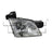 TYC 20-5123-00 Headlight Assembly - Right
