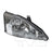 TYC 20-5827-00 Headlight Assembly - Right