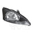 TYC 20-5827-80-9 Headlight Assembly - Right