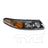 TYC 20-5875-00 Headlight Assembly - Right